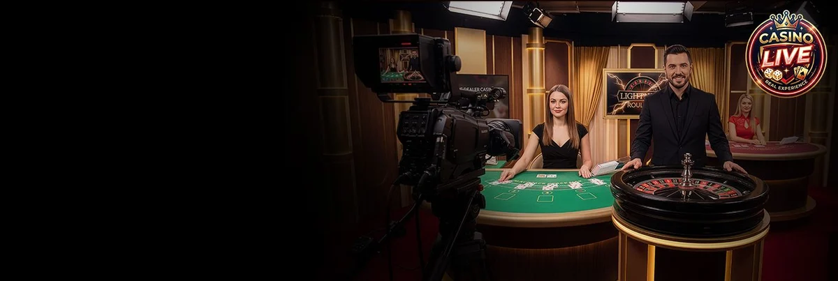 Live Casino mit Roulette und Blackjack